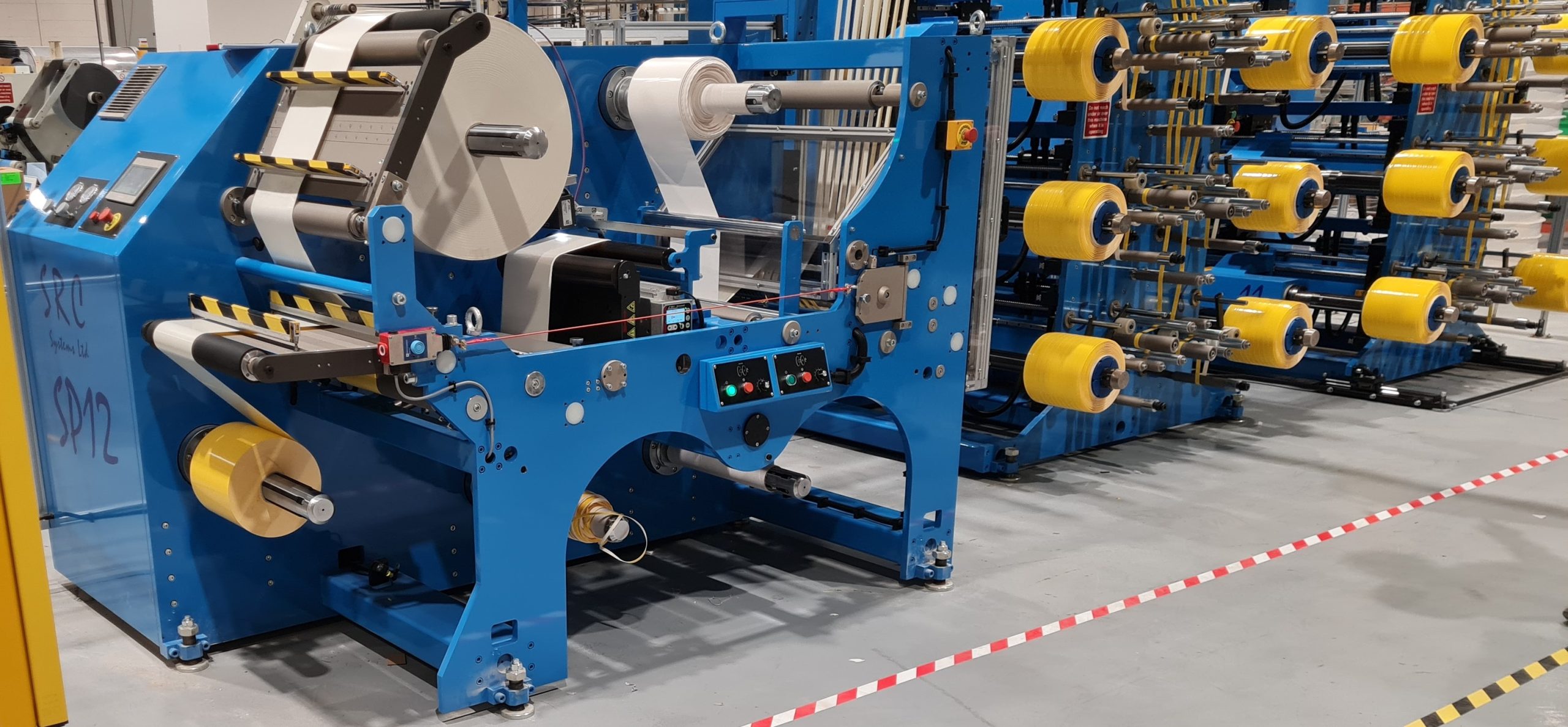Spooling Machines Archives - SRC Systems Slitting Cutting Converting ...